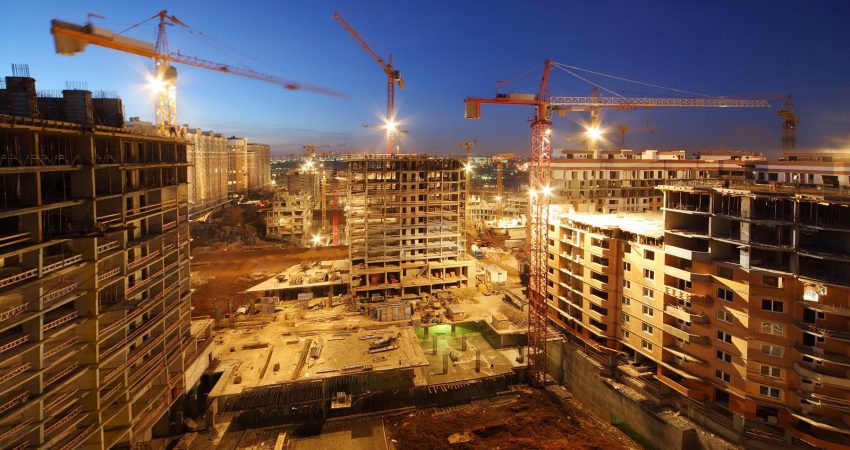 City centre construction